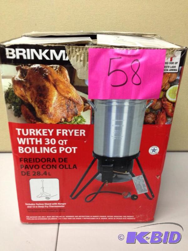 lot 58 image: Turkey Fryer
