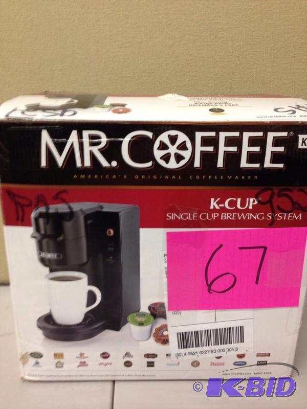 lot 67 image: Mr Coffee Maker