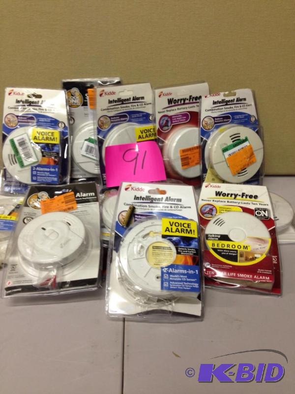 lot 91 image: Smoke Detectors