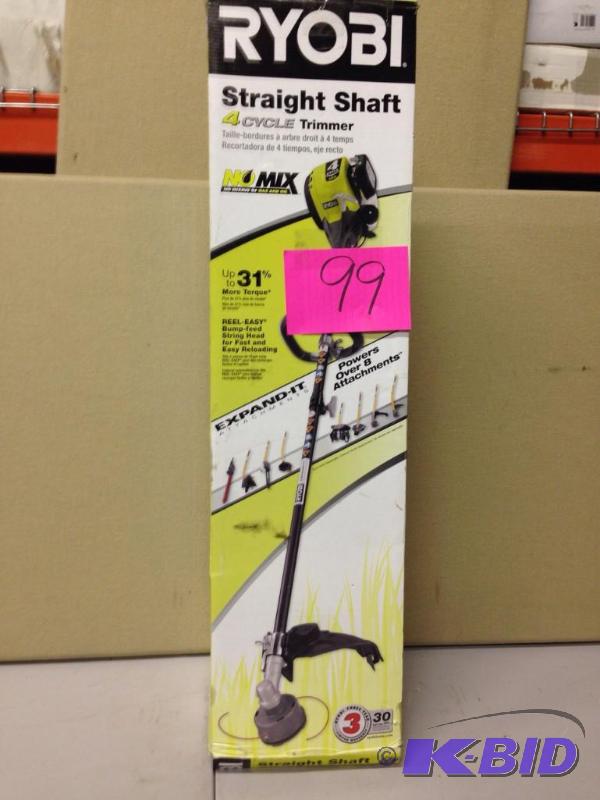 lot 99 image: Ryobi Straioght Shaft