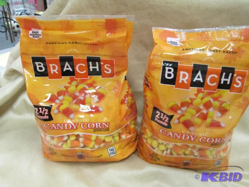 lot 14 image: 2 pkg- Brachs 2 12 pounds of candy corn 10...