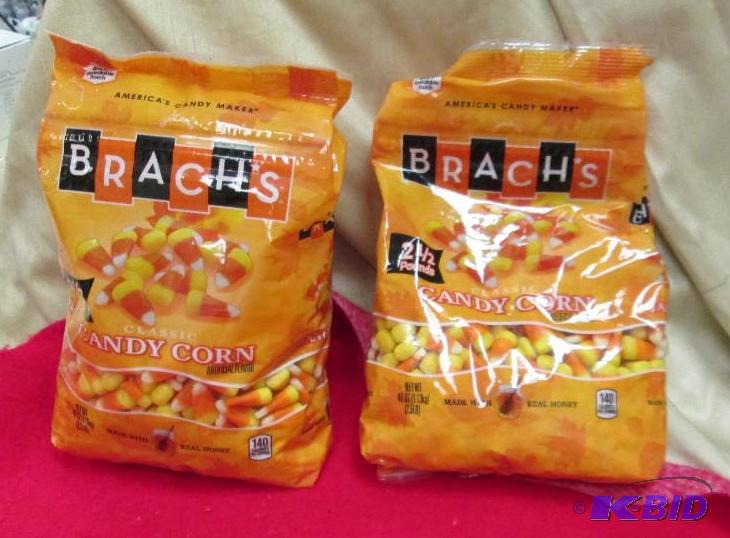 lot 80 image: Brachs 2 12 pounds of candy corn EXP 1015...