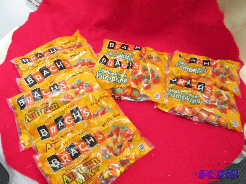 lot 87 image: Qty 9 Brachs Mellow crme Autumn Mix candy an...
