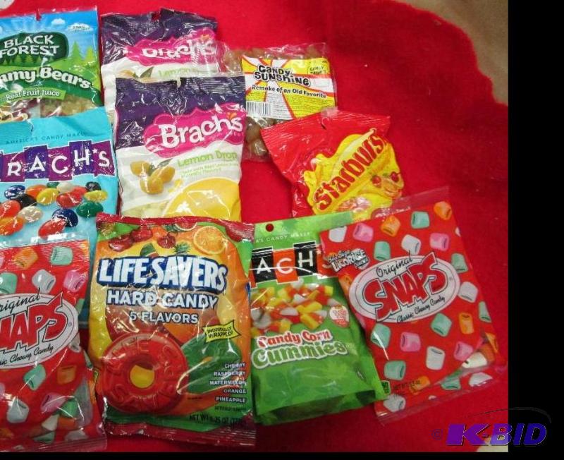 lot 99 image: Qty 10 pkg Original Snaps Classic Chewy Candy...