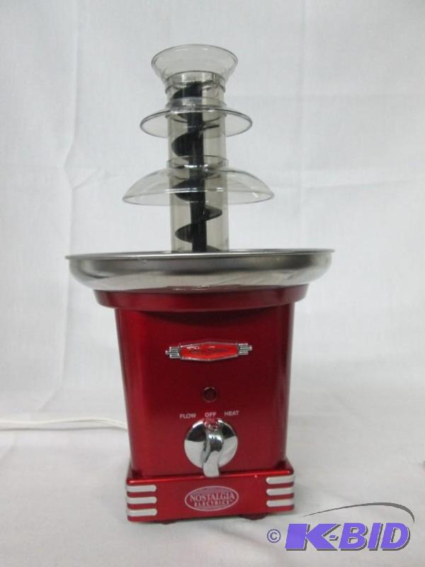 lot 42 image: Nostalgia Electrics Chocolate Fondue Fountain