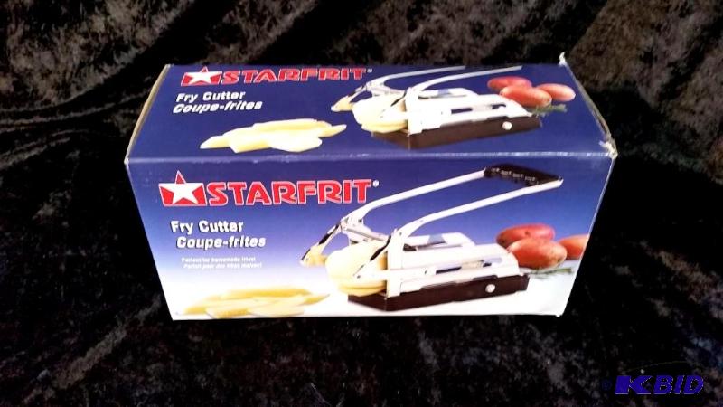 lot 29 image: Staqrfrit French Fry Cutter.  New in Box