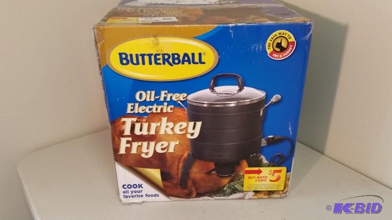 lot 41 image: Butterball Oil Free Turkey Deep Fryer