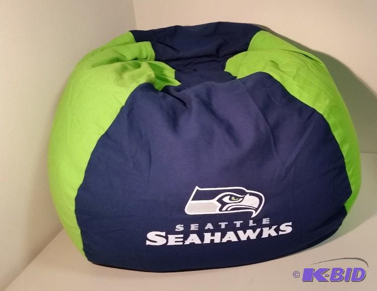lot 86 image: NFL Bean Bags  Seahawks New out of Box