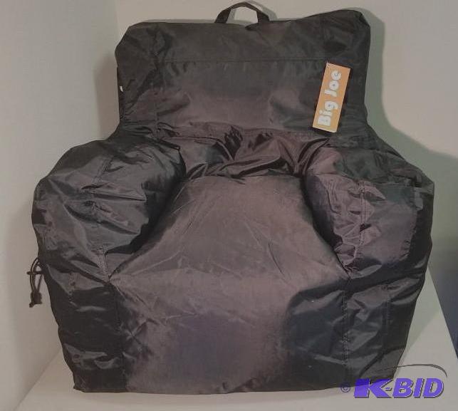 lot 88 image: Comfort Research Big Joe Club Chair.  Stretch Limo Blac.  New out of Box
