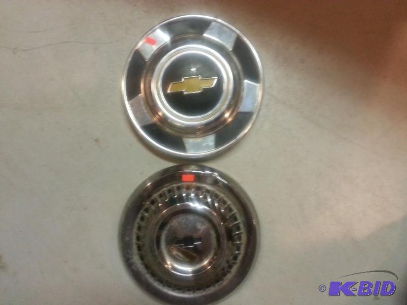 2-Old Chevy Hub Caps...