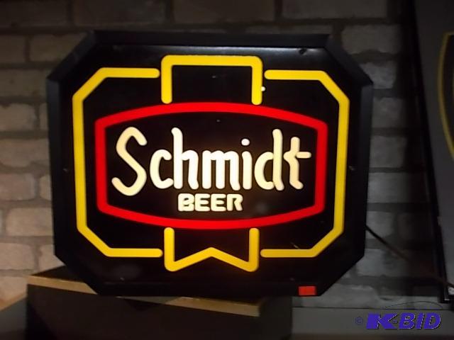 Lighted Schmidt Beer Sign 16 x 13...
