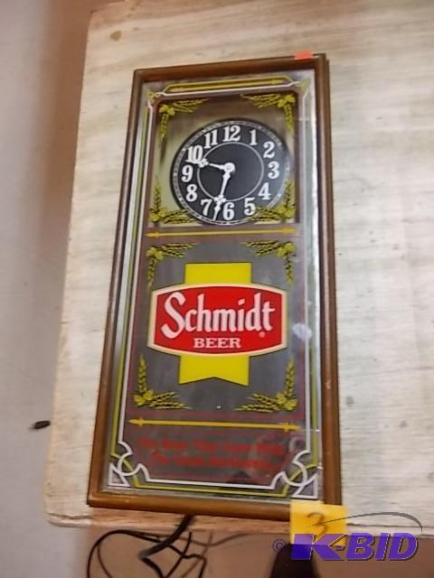 Schmidt Beer Clock 21 x 10...