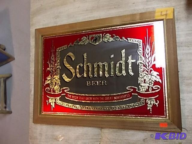 Schmidt Beer Mirror 14 x 20...
