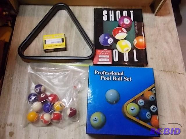 Pool Balls &amp Billiard Related...
