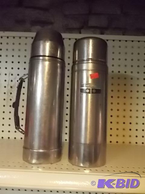 2-Stainless Steel Thermoses...