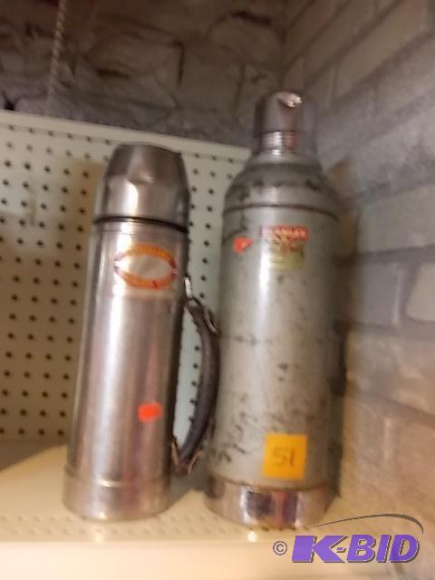 2-Stainless Steel Thermoses...