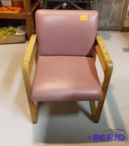 Wood Frame Arm Chair...