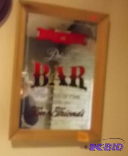 Bar Sign Mirror 14 x 20...