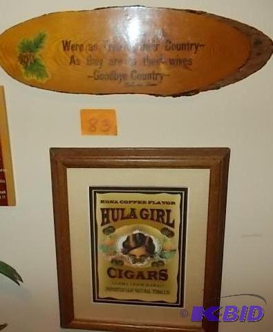2-Wood Signs...