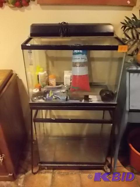 2-Aquariums With Stand &amp Accessories 24x1...