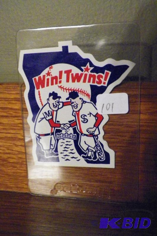 Vintage Minnesota Twins Sticker