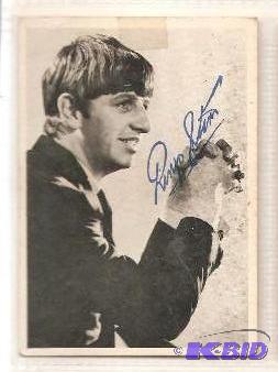 Original 1960s Beatles Card