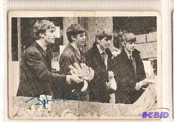 Original 1960s Beatles Card