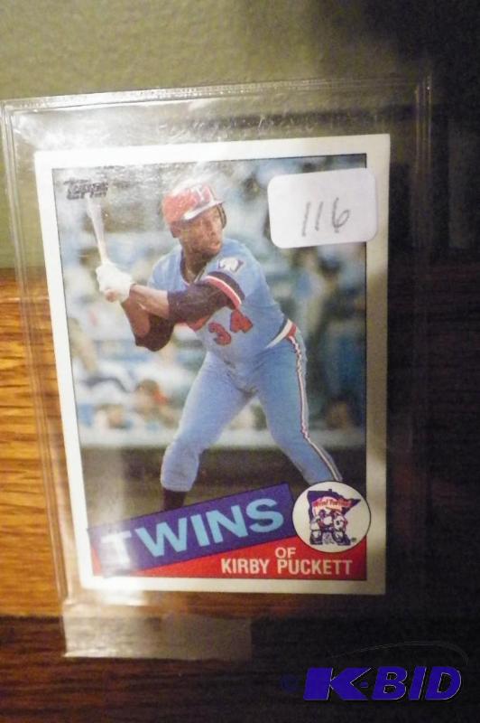 1985 Kirby Puckett Rookie Card