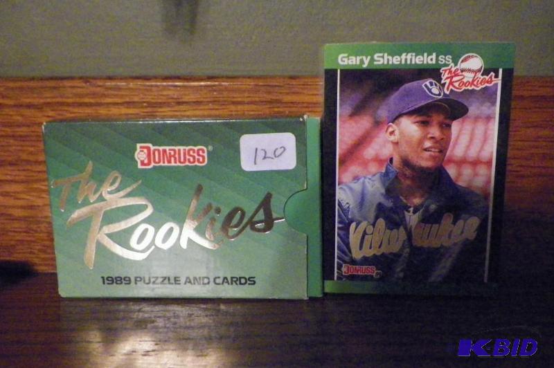 1989 Donruss The Rookies with Ken Griffey Jr. and Randy Johnson Rookies