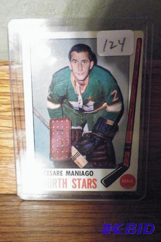 Cesare Maniago 1969-70 North Stars Card
