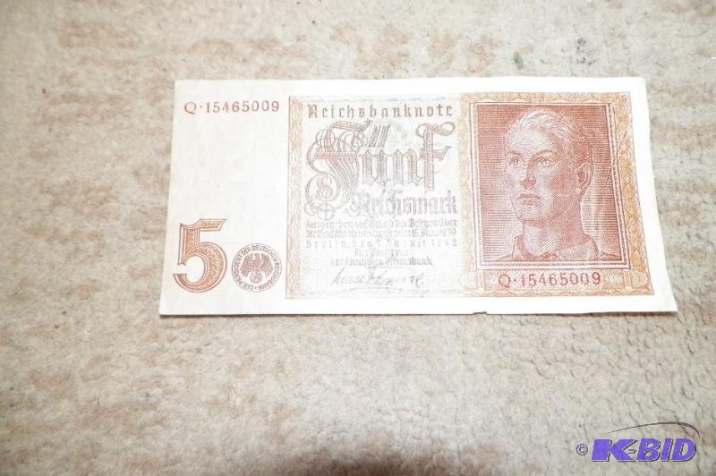 WW II Nazi Youth Bank Note