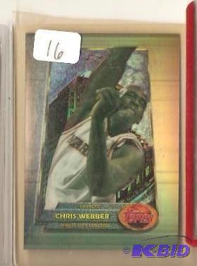 1994 Topps Chris Weber Rookie Card