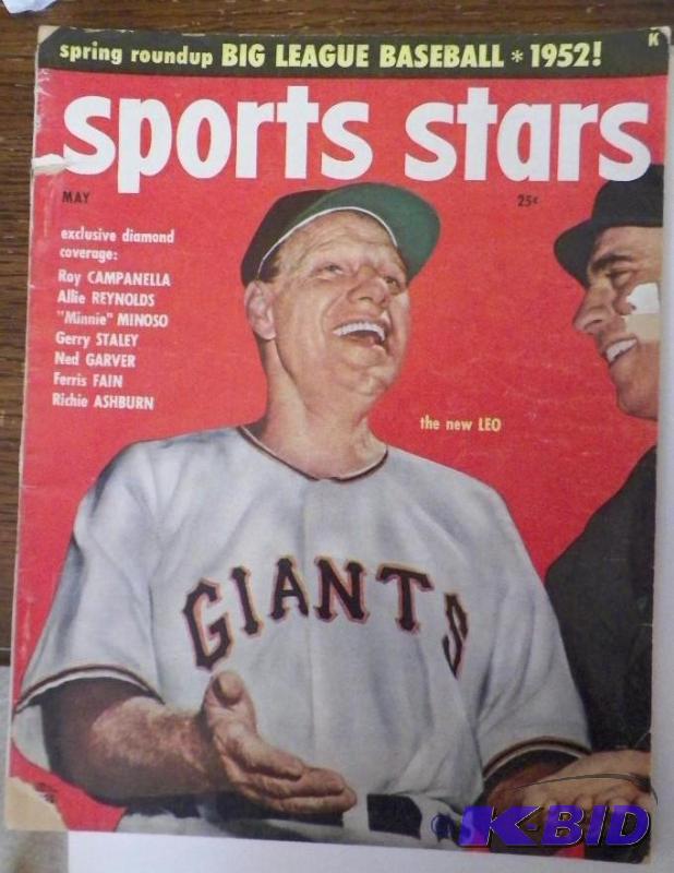 1952 Sports Stars magazine