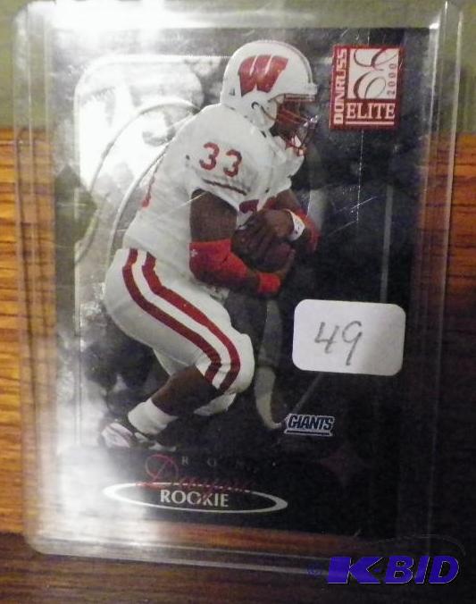 2000 Donruss Elite Heisman Trophy Winner Ron Dayne Rookie