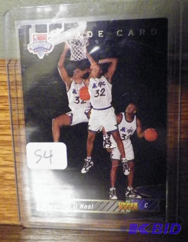 1993 Upper Deck Shaquille ONeal Rookie Card
