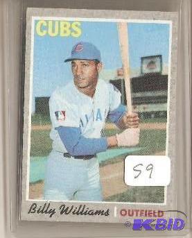 1970 Billy Williams card - great condition