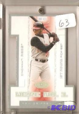Ken Griffey Jr. Die Cut Card Fleer 2002