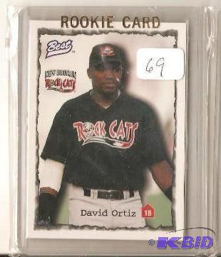 David Ortiz Minor League Card