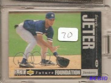 Derek Jeter Upper Deck Rookie Card