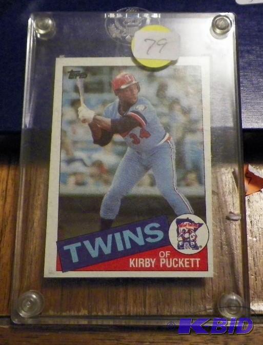 1985 Topps Kirby Puckett Rookie