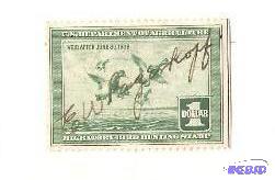 Migratory Waterfowl Stamp 1937 Used