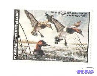 1979 Unused Duck Stamp