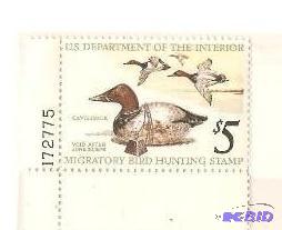 Migratory Waterfowl Stamp 1975 Unused