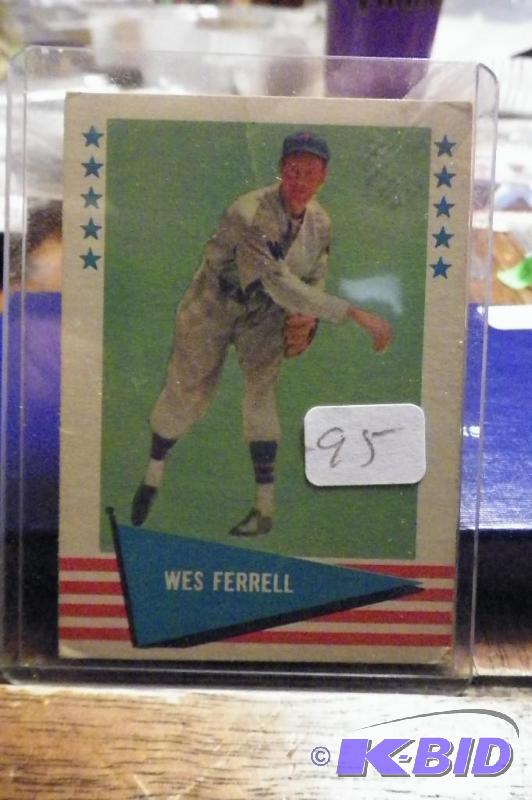Fleer Baseball Greats Wes Ferrell