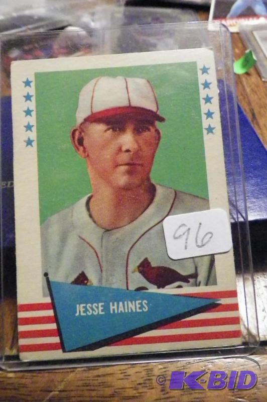 Fleer Baseball Greats Jesse Haines