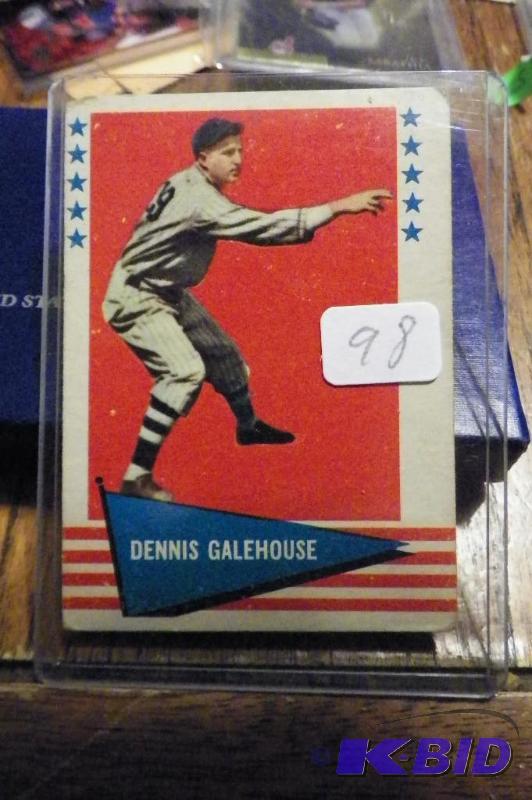 Fleer Baseball Greats Dennis Galehouse
