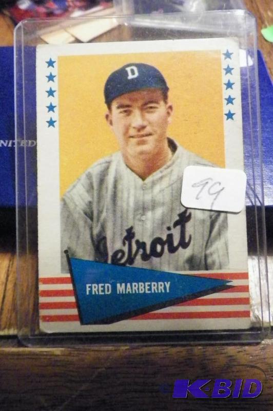 Fleer Baseball Greats Fred Marberry