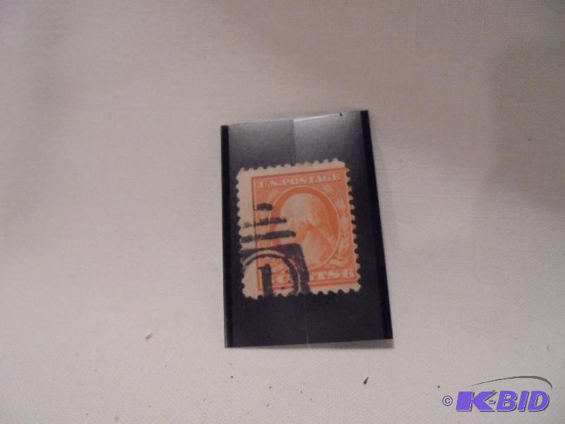 #468 6 cent Washington orange no&nbspwater m...