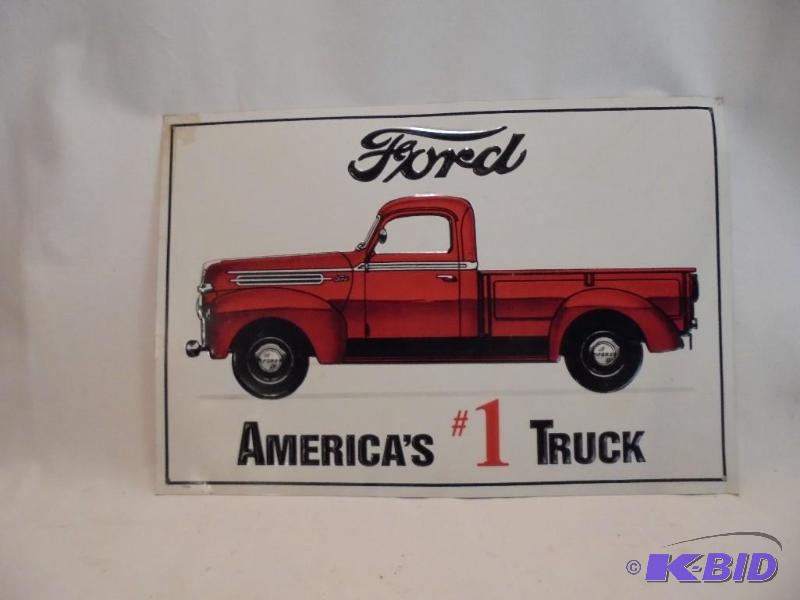 Metal Ford sign. &nbsp...
