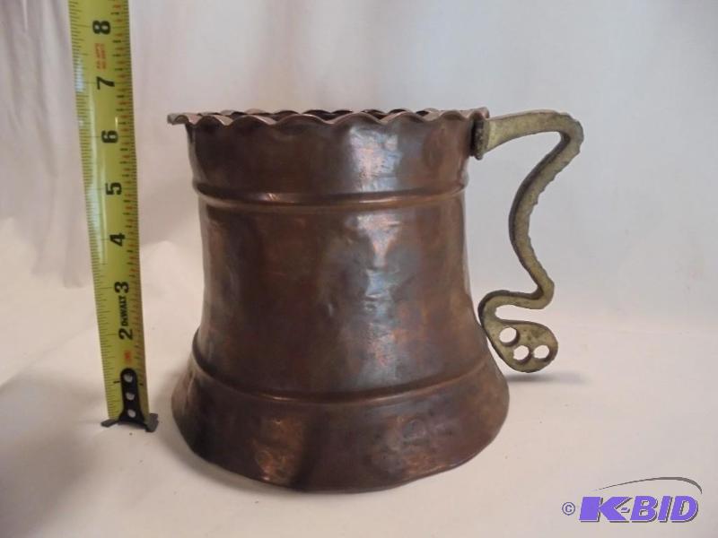 7 inch Antique mid 1800s Russian hand hammer...